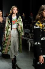 BELLA HADID at Anna Sui Fashion Show Rehersal in New York 02/12/2018