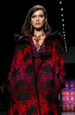 BELLA HADID at Anna Sui Runway Show at New York Fashion Week 02/12/2018