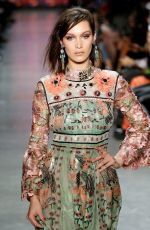 BELLA HADID at Anna Sui Runway Show at New York Fashion Week 02/12/2018
