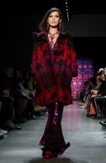 BELLA HADID at Anna Sui Runway Show at New York Fashion Week 02/12/2018