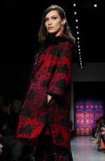 BELLA HADID at Anna Sui Runway Show at New York Fashion Week 02/12/2018