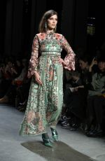 BELLA HADID at Anna Sui Runway Show at New York Fashion Week 02/12/2018