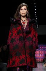 BELLA HADID at Anna Sui Runway Show at New York Fashion Week 02/12/2018