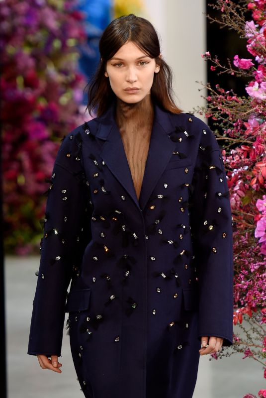 BELLA HADID at Jason Wu Runway Show at New York Fashion Week 02/09/2018