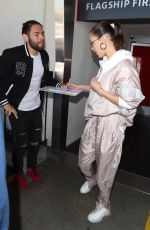 BELLA HADID at LAX Airport in Los Angeles 02/16/2018