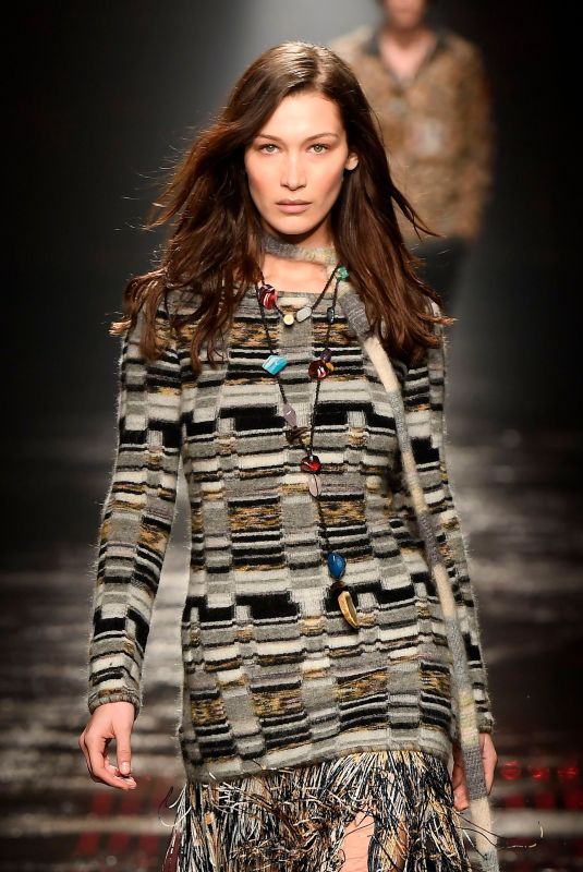 BELLA HADID at Missoni Fashion Show at MFW in Milan 02/24/2018