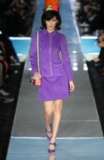 BELLA HADID at Moschino Runway Show at Milan Fashion Week 02/21/2018