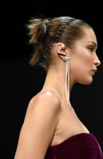 BELLA HADID at Prabal Gurung Catwalk Show at New York Fashion Week 02/11/2018