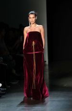 BELLA HADID at Prabal Gurung Catwalk Show at New York Fashion Week 02/11/2018