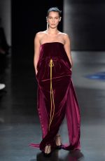 BELLA HADID at Prabal Gurung Catwalk Show at New York Fashion Week 02/11/2018