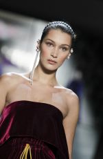 BELLA HADID at Prabal Gurung Catwalk Show at New York Fashion Week 02/11/2018