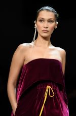BELLA HADID at Prabal Gurung Catwalk Show at New York Fashion Week 02/11/2018