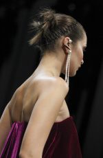 BELLA HADID at Prabal Gurung Catwalk Show at New York Fashion Week 02/11/2018