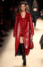 BELLA HADID at Roberto Cavalli Runway Show at Milan Fashion Week 02/23/2018