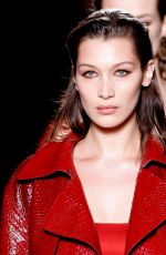 BELLA HADID at Roberto Cavalli Runway Show at Milan Fashion Week 02/23/2018