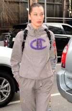 BELLA HADID Heading to a Gym in New York 02/06/2018