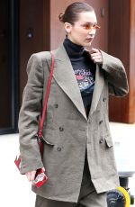 BELLA HADID Leaves Gigi