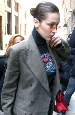 BELLA HADID Leaves Gigi