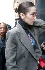 BELLA HADID Leaves Gigi