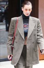 BELLA HADID Leaves Gigi