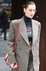 BELLA HADID Leaves Gigi