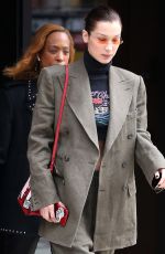 BELLA HADID Leaves Gigi