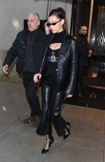 BELLA HADID Leaves Her APartment in New York 02/07/2018