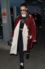BELLA HADID Leaves Her Hotel in London 02/20/2018