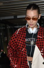 BELLA HADID Leaves Her Hotel in London 02/20/2018