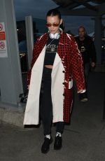 BELLA HADID Leaves Her Hotel in London 02/20/2018