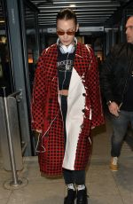 BELLA HADID Leaves Her Hotel in London 02/20/2018