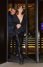 BELLA HADID Leaves Her Hotel in Milan 02/23/2017