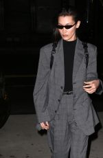 BELLA HADID Night Out in New York 02/15/2018