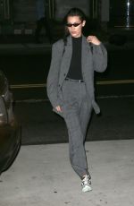 BELLA HADID Night Out in New York 02/15/2018