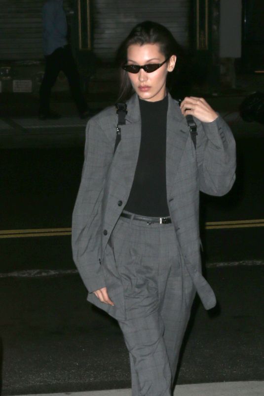 BELLA HADID Night Out in New York 02/15/2018