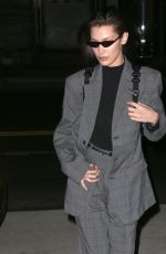 BELLA HADID Night Out in New York 02/15/2018