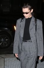BELLA HADID Night Out in New York 02/15/2018