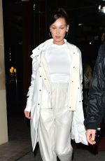 BELLA HADID Night Out in Paris 02/27/2018