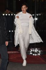 BELLA HADID Night Out in Paris 02/27/2018