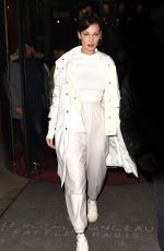 BELLA HADID Night Out in Paris 02/27/2018