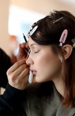 BELLA HADID on the Backstage of Jason Wu Show at NYFW in New York 02/09/2018