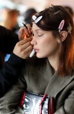 BELLA HADID on the Backstage of Jason Wu Show at NYFW in New York 02/09/2018
