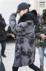 BELLA HADID Out and About in New York 02/02/2018