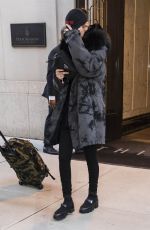 BELLA HADID Out and About in New York 02/02/2018