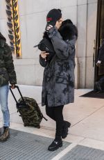 BELLA HADID Out and About in New York 02/02/2018