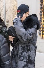 BELLA HADID Out and About in New York 02/02/2018