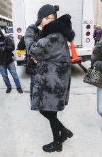 BELLA HADID Out and About in New York 02/02/2018
