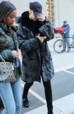 BELLA HADID Out and About in New York 02/02/2018