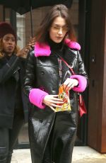 BELLA HADID Out and About in New York 02/10/2018