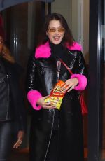 BELLA HADID Out and About in New York 02/10/2018